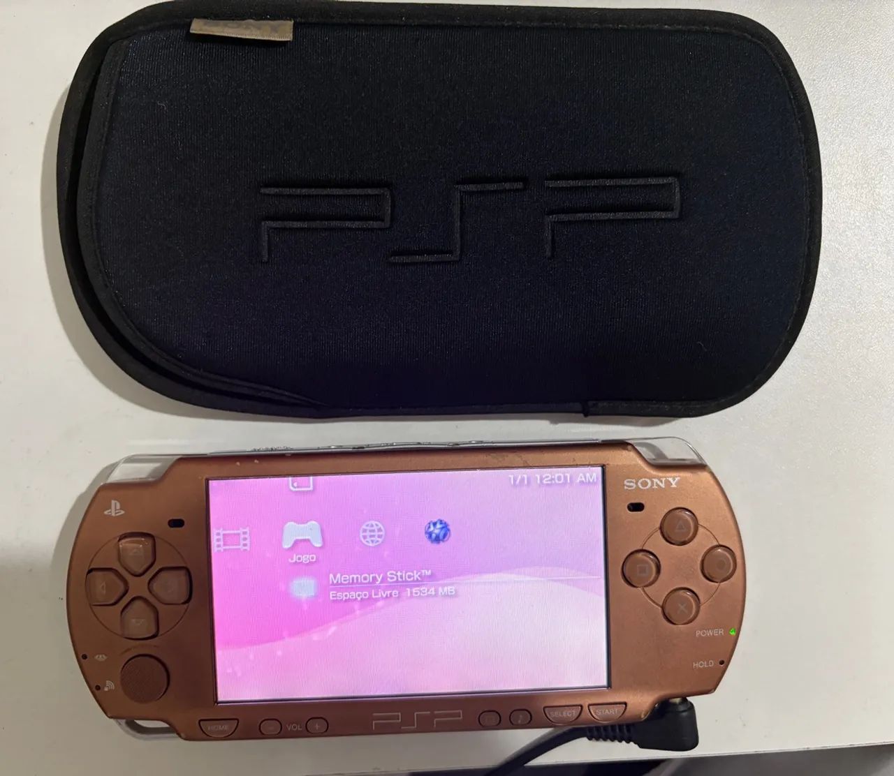 PSP 2000 Japonês Desbloqueado - Consoles de Vídeo Game - Jardim TV