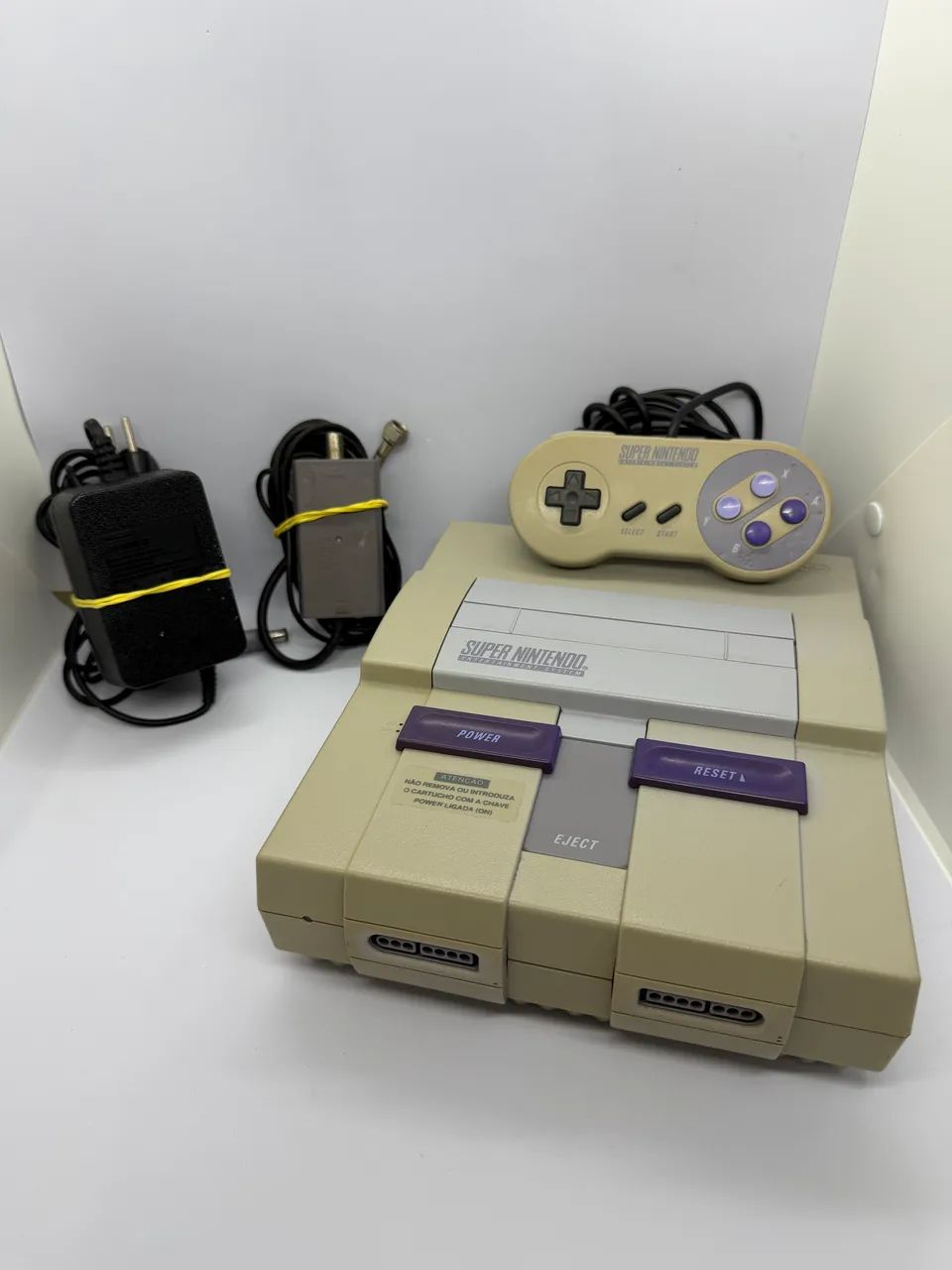 Super Nintendo SNES Completo Original - Funcionando - Foto 2