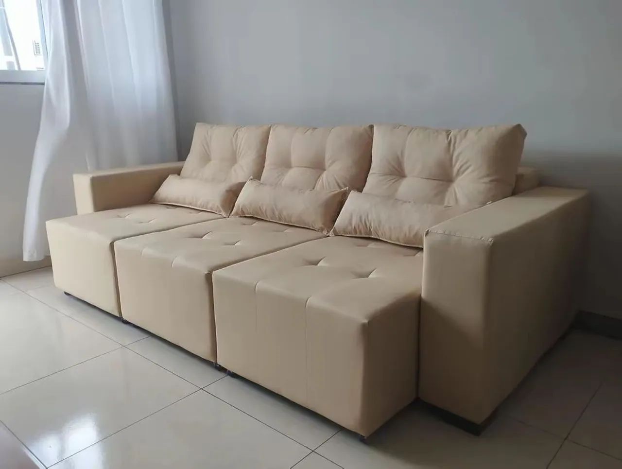 Sofás retrátil reclinável top  - Foto 5