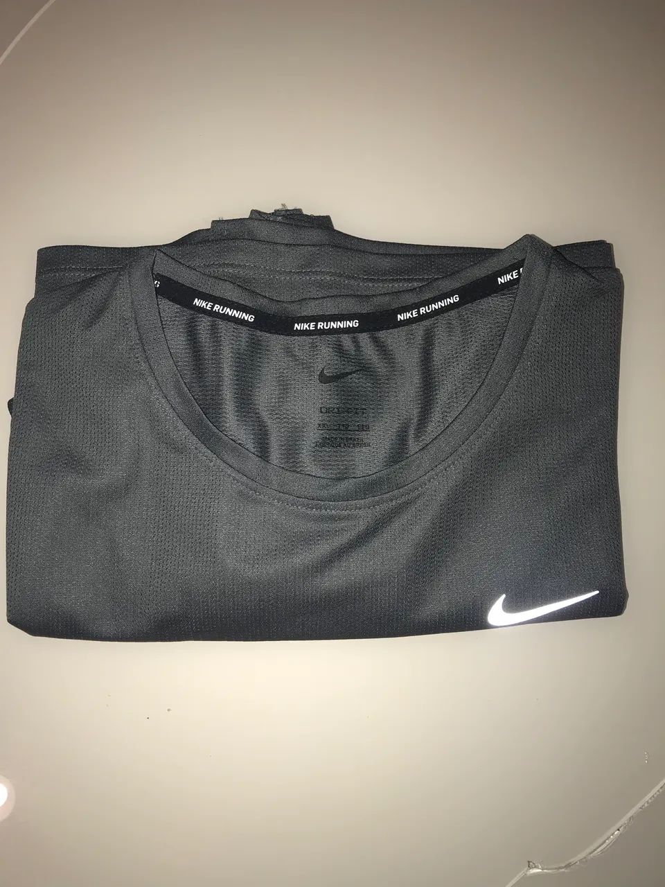 Camisa Dri Fit Nike Cinza