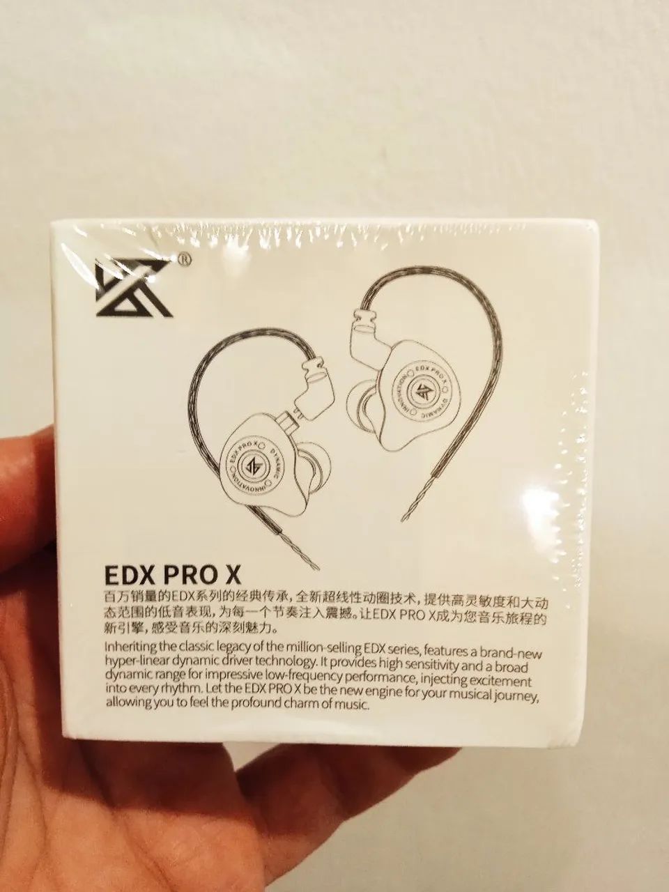 Fone KZ EDX Pro sem mic