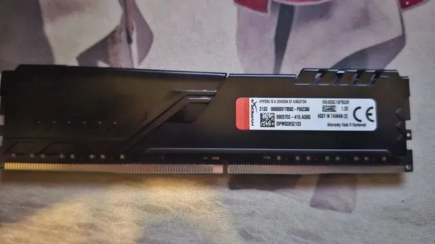 8GB RAM DDR4 HYPERX - Foto 2