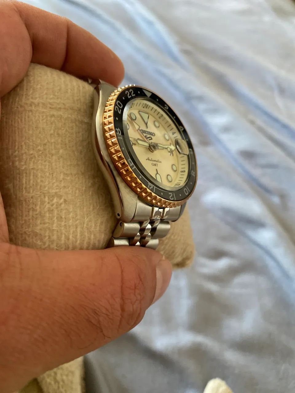 Seiko automático GMT série limitada  - Foto 4