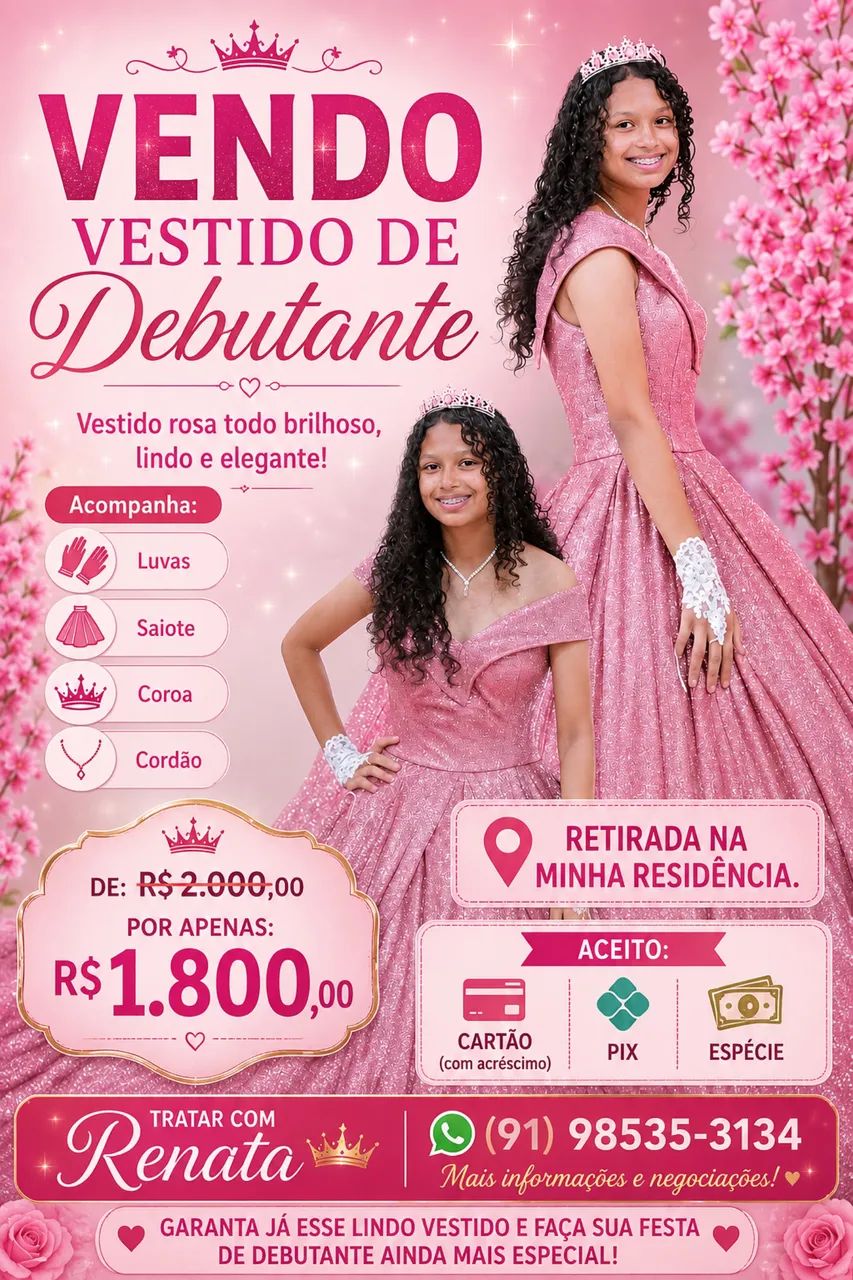 Vestido debutante 