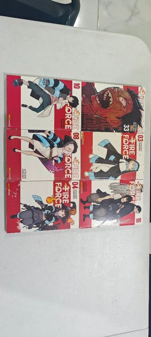 Coleção de mangás de Fire-Force 