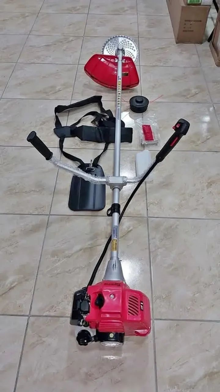Roçadeira a gasolina TBC52x Mortor 2hp e 52cc Toyama - Nova/Loja