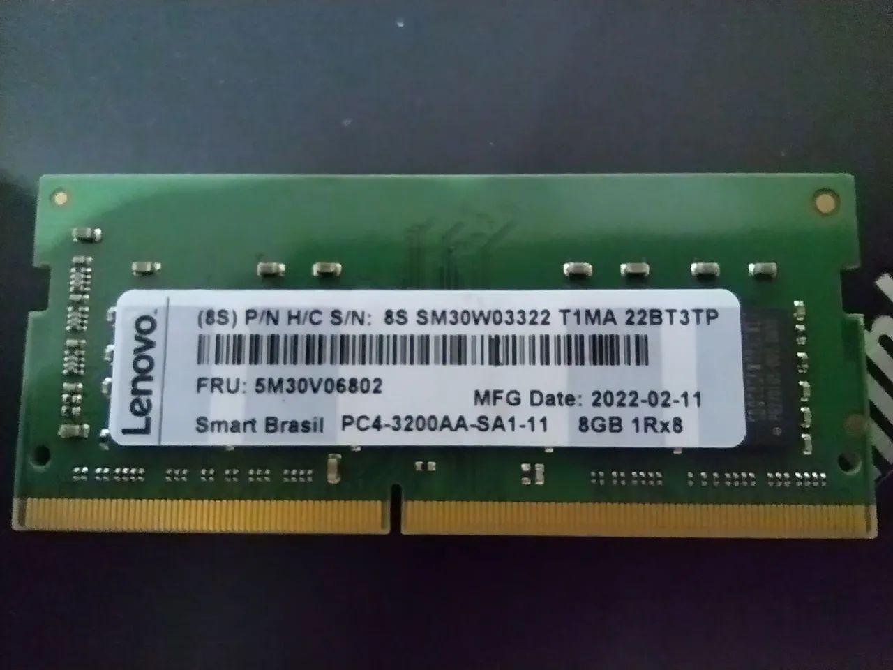 Memória de notebook DDR4 8GB 3200 - Foto 2