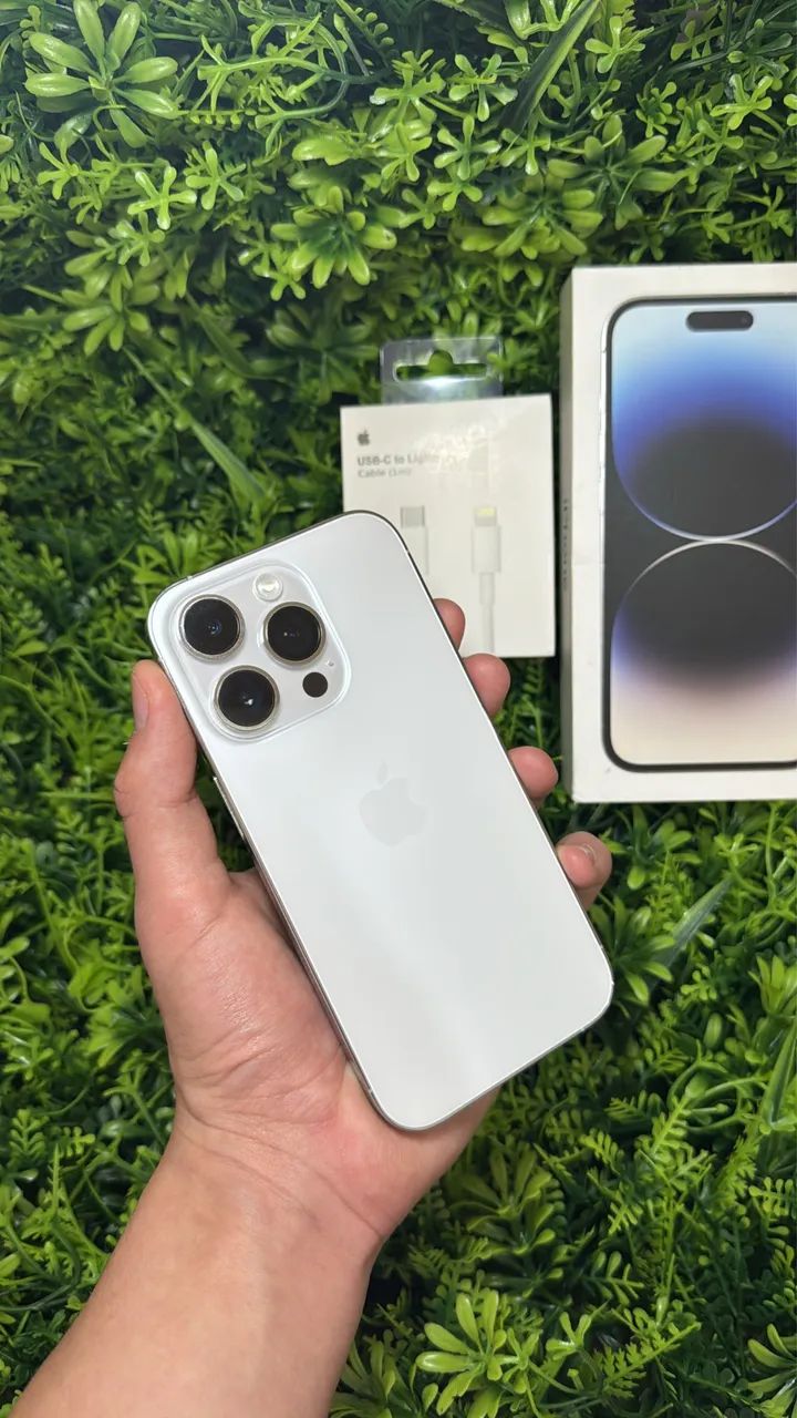 iPhone 14 PRO Silver 128GB - Celulares e Smartphones - São Jorge
