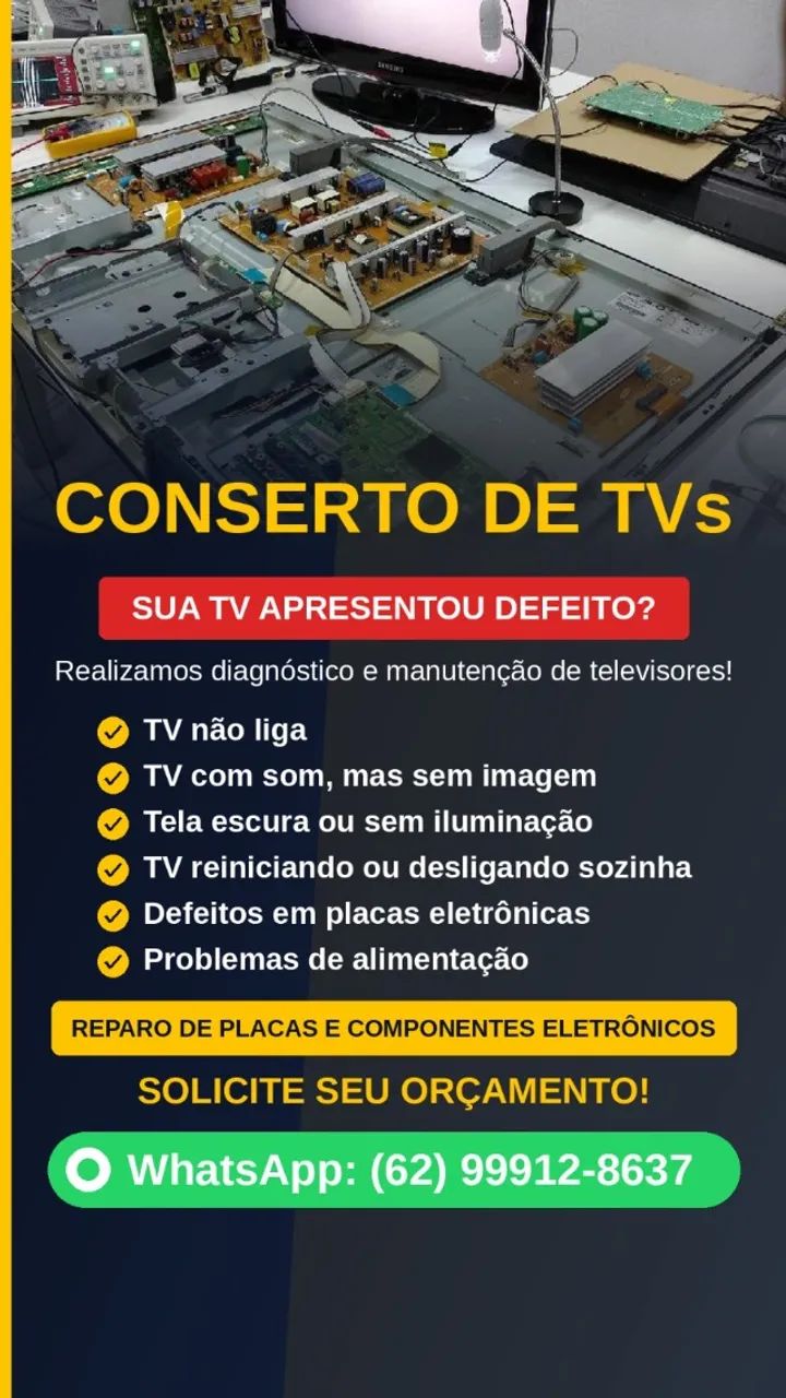 Conserto de TVs
