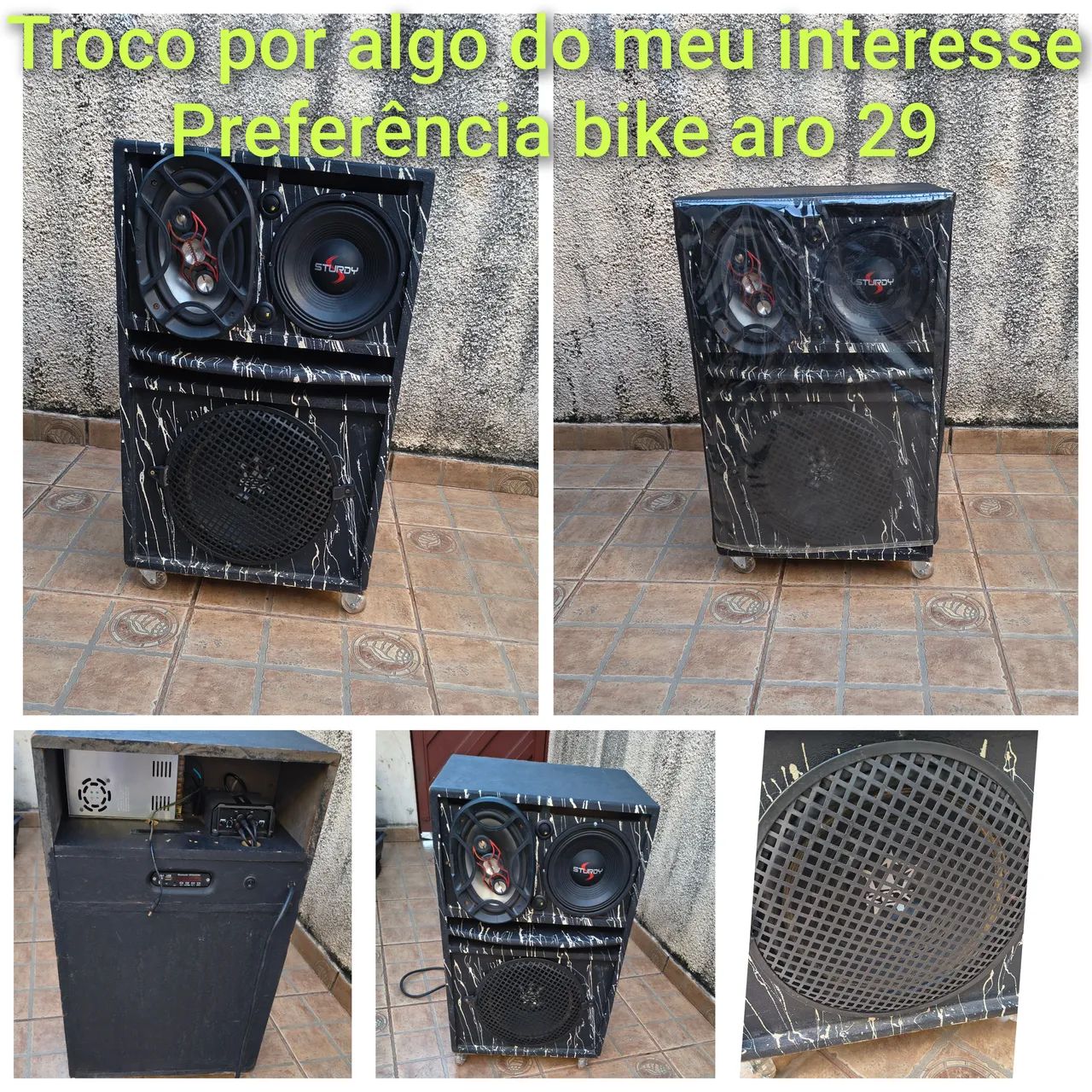 Caixa Bob completo troco também bike
