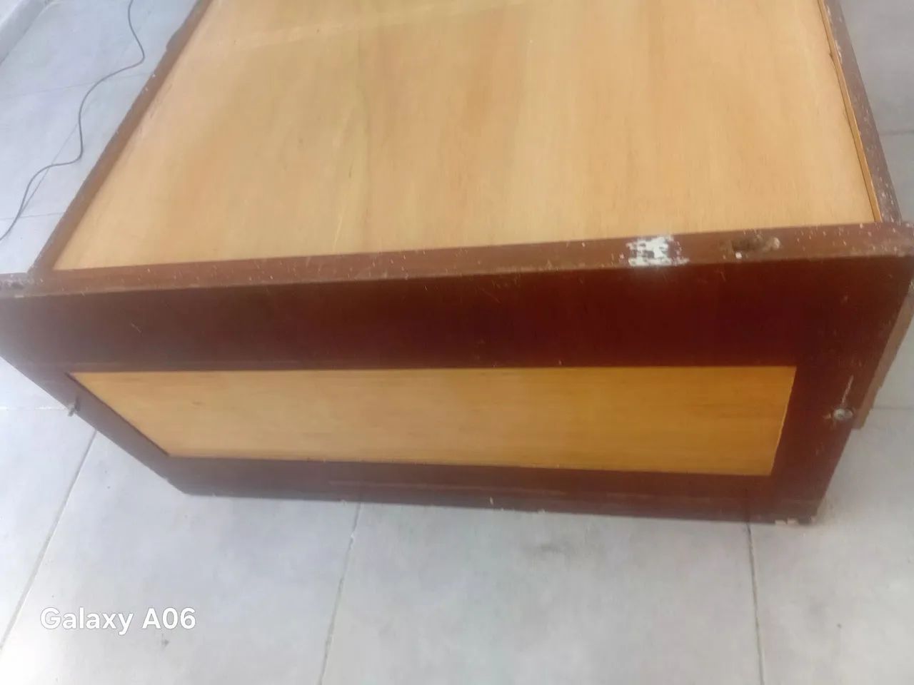 Cama Madeira Gavetas Solteiro - Foto 2