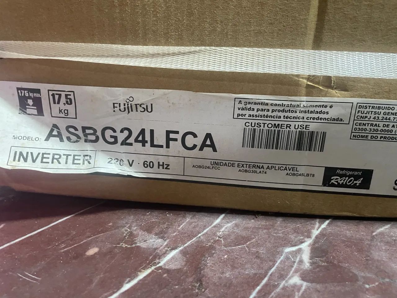 SPLIT fujitsu general limited -  ASBG24LFCA - Foto 2