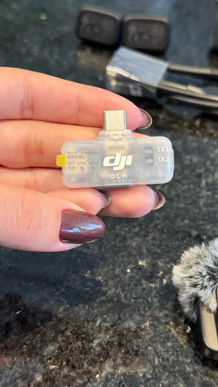 MICROFONE SEM FIO DJI MIC 2  - Foto 3