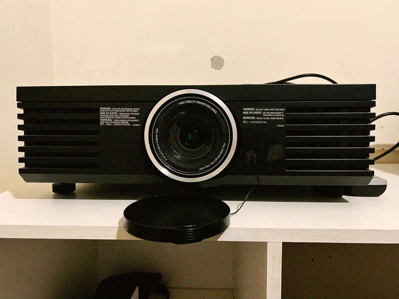 Projetor Panasonic Full HD Preto - Foto 3