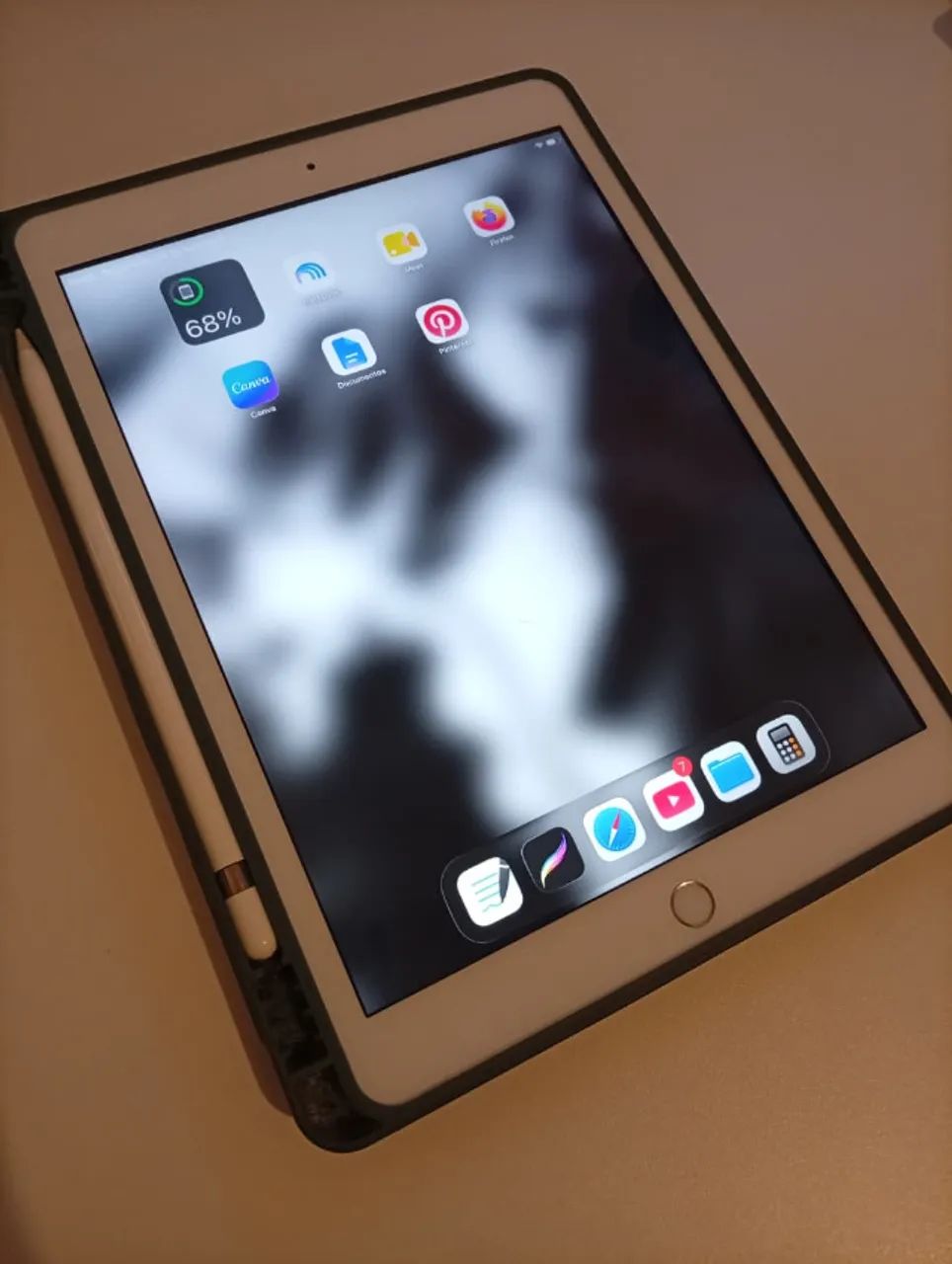 Ipad 8 32Gb prata + Apple Pencil (1ª geração) - Tablets e E