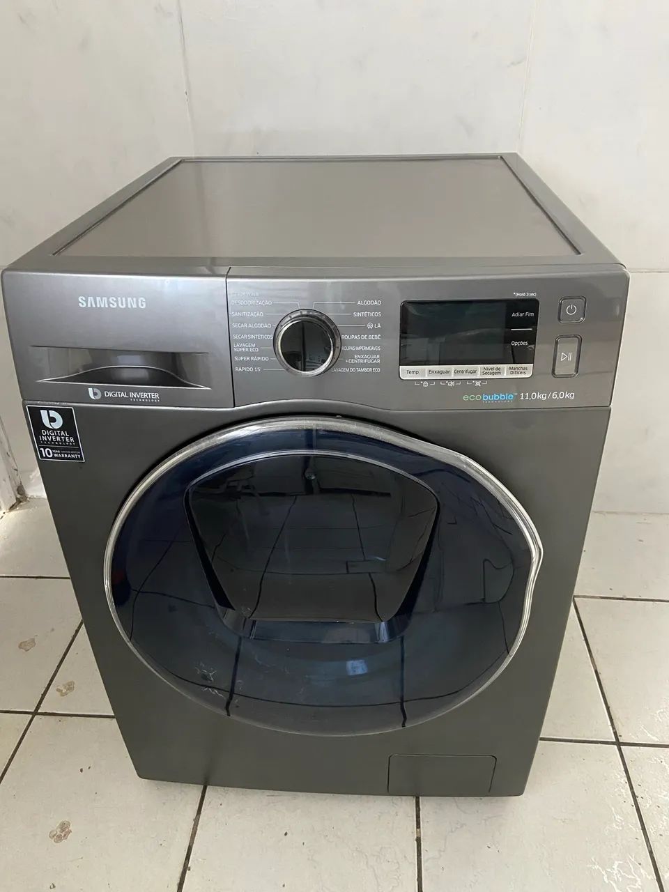Lava e seca Samsung 