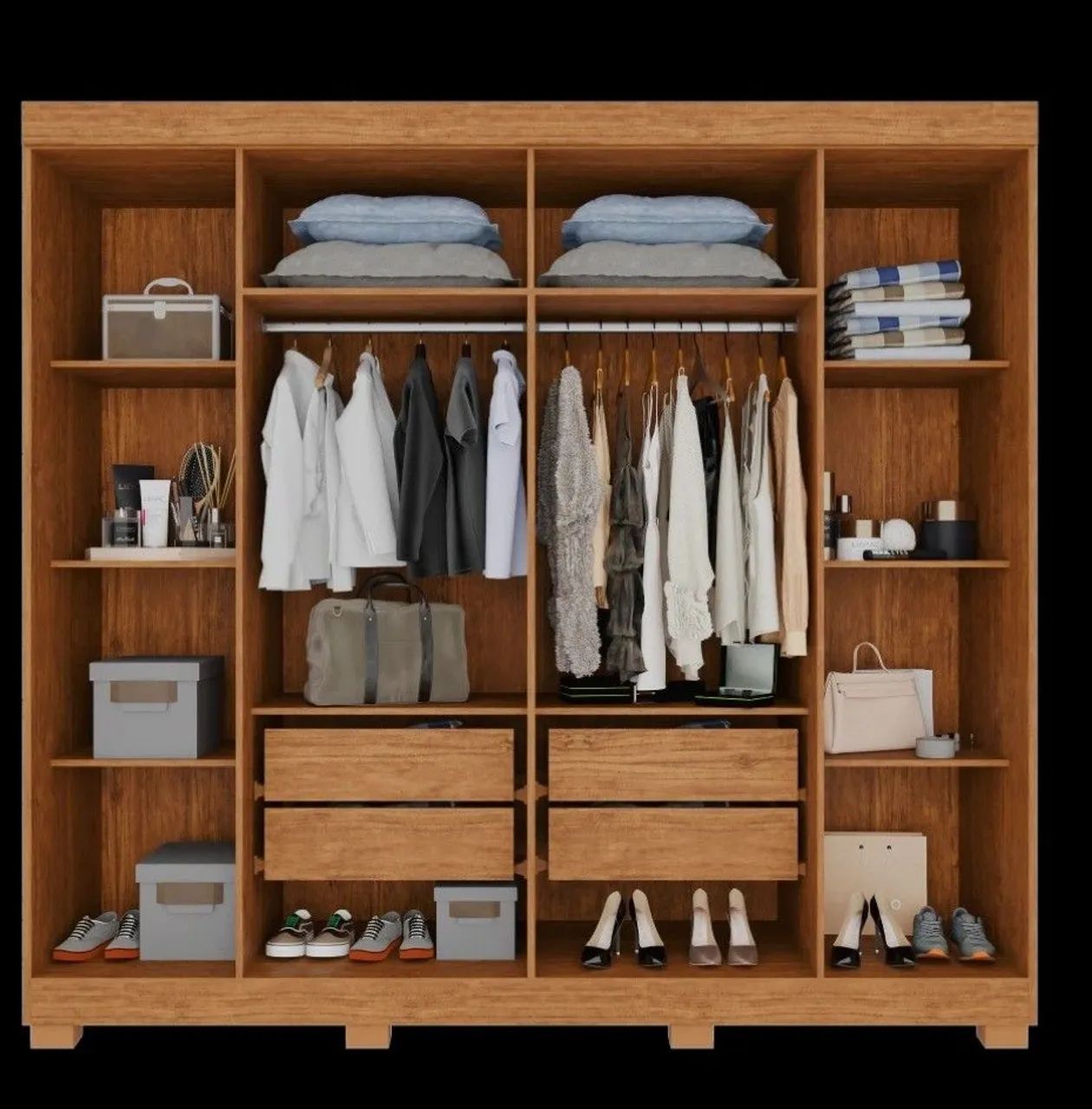 Guarda Roupa Austrália MDF! Pronta Entrega! - Foto 3
