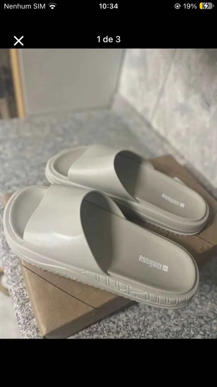 Melissa beach bege 