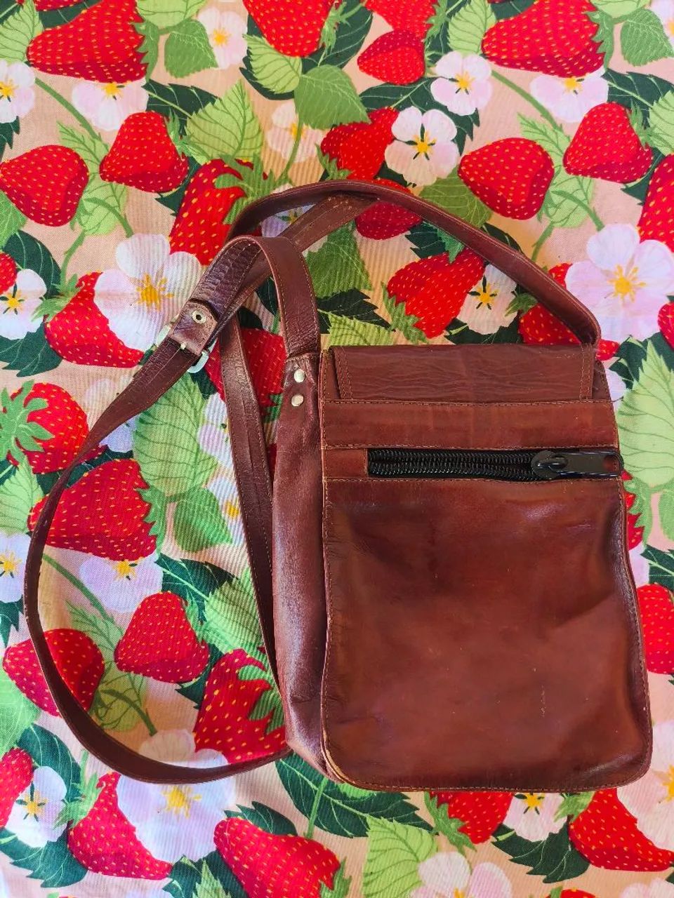 Bolsa de couro legítimo  - Foto 4