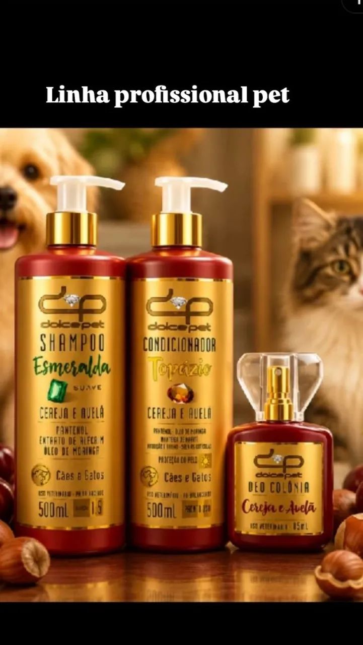 Linha profissional dolce pet 
