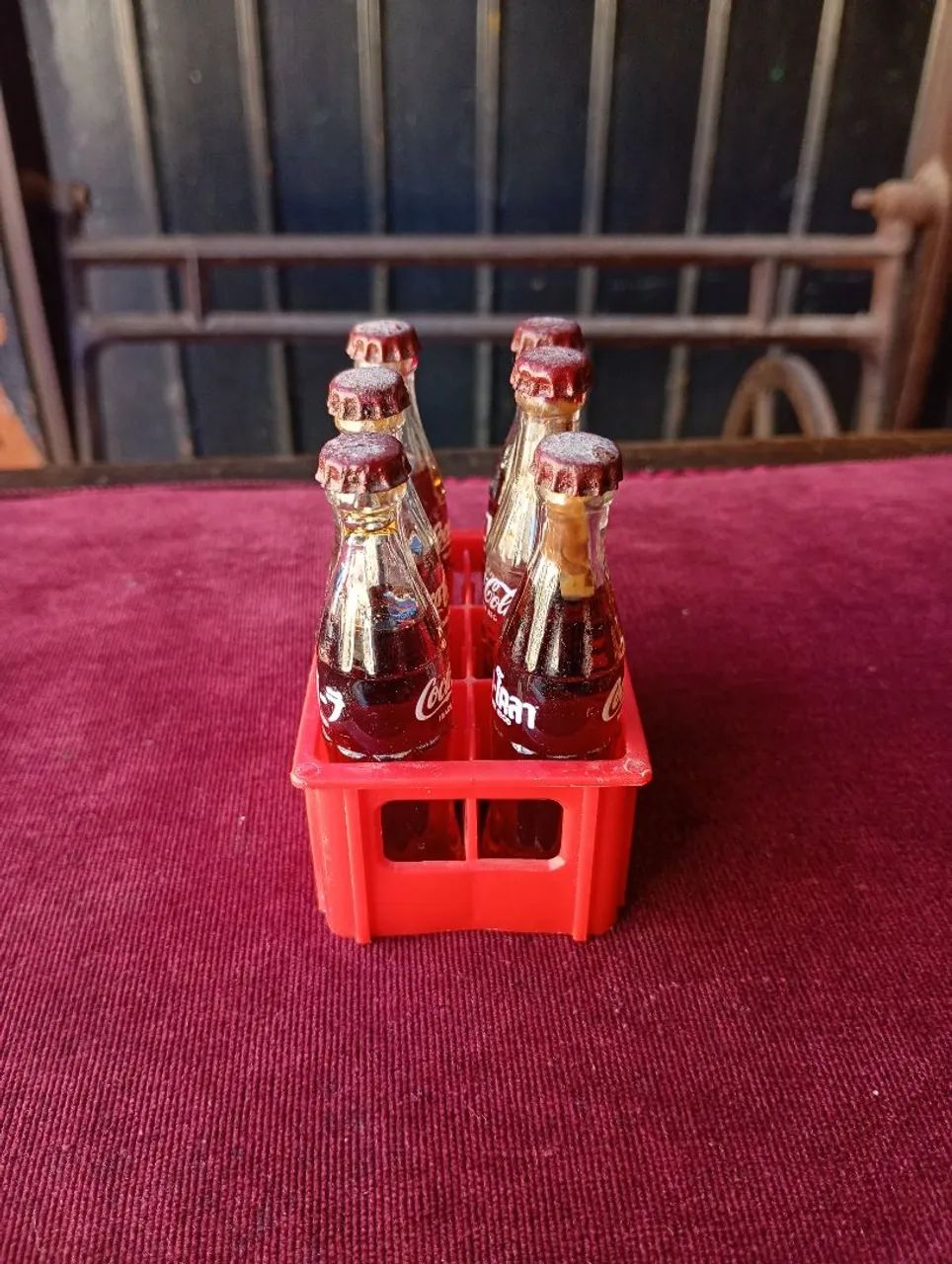 Mini engradado da Coca-Cola antigo (REF:202) - Foto 2