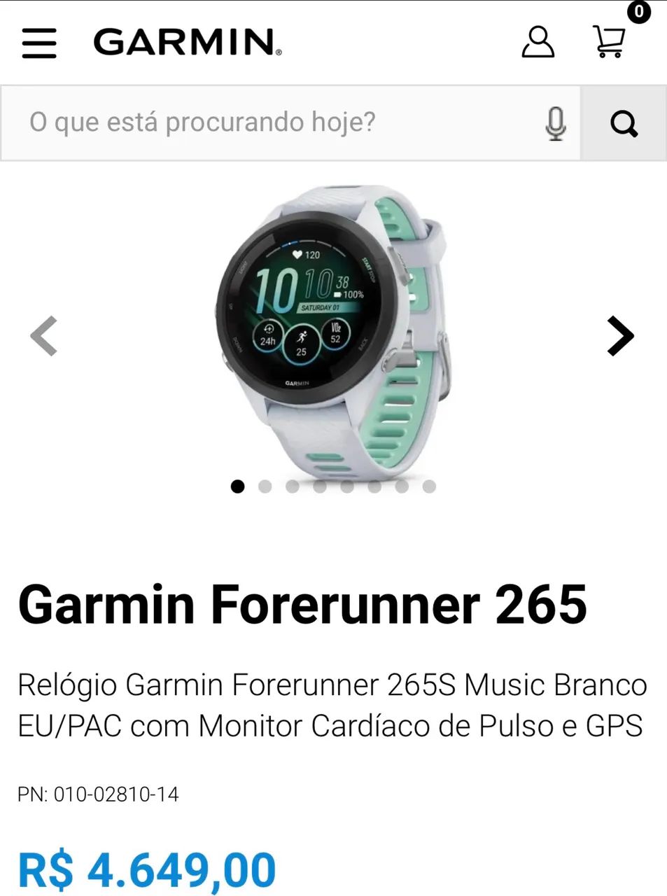 Garmin 265s 42mm Anápolis 