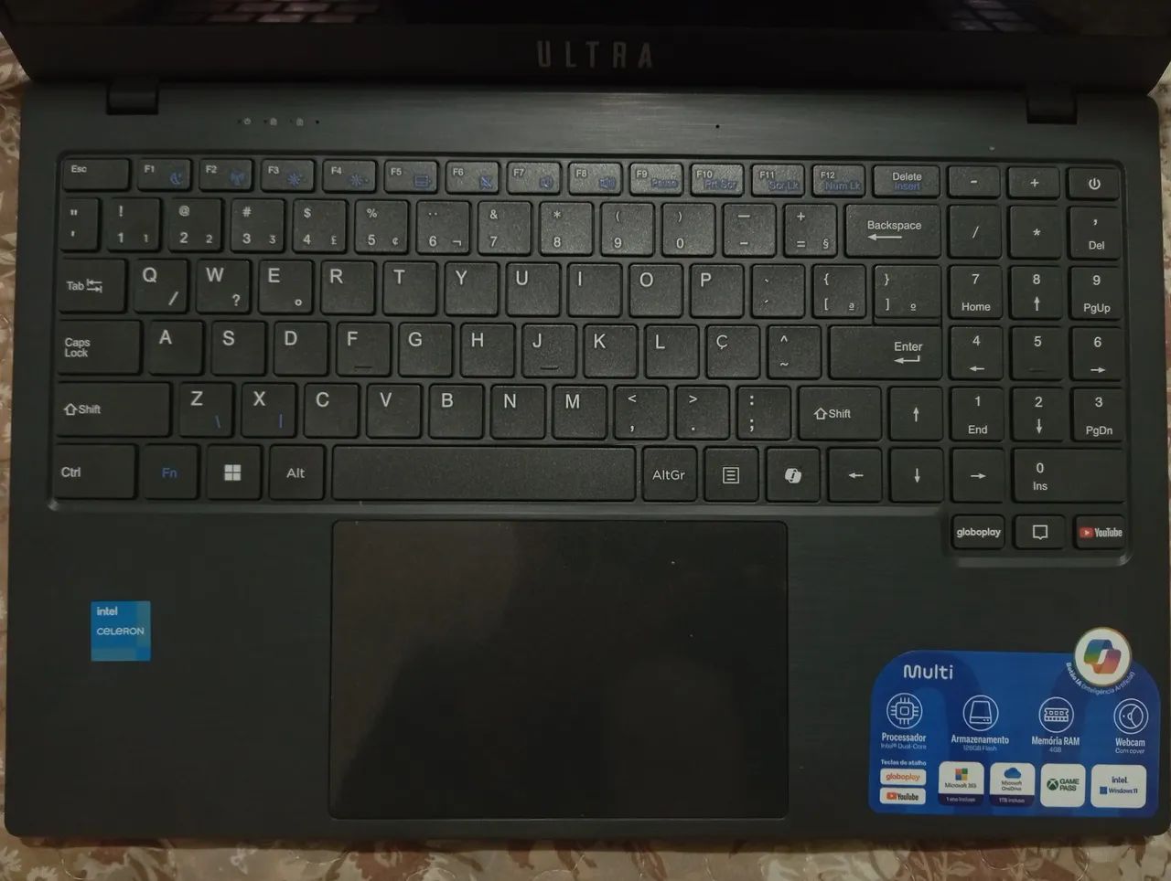 Notebook Multi Ultra Celeron (Novo) - Foto 2