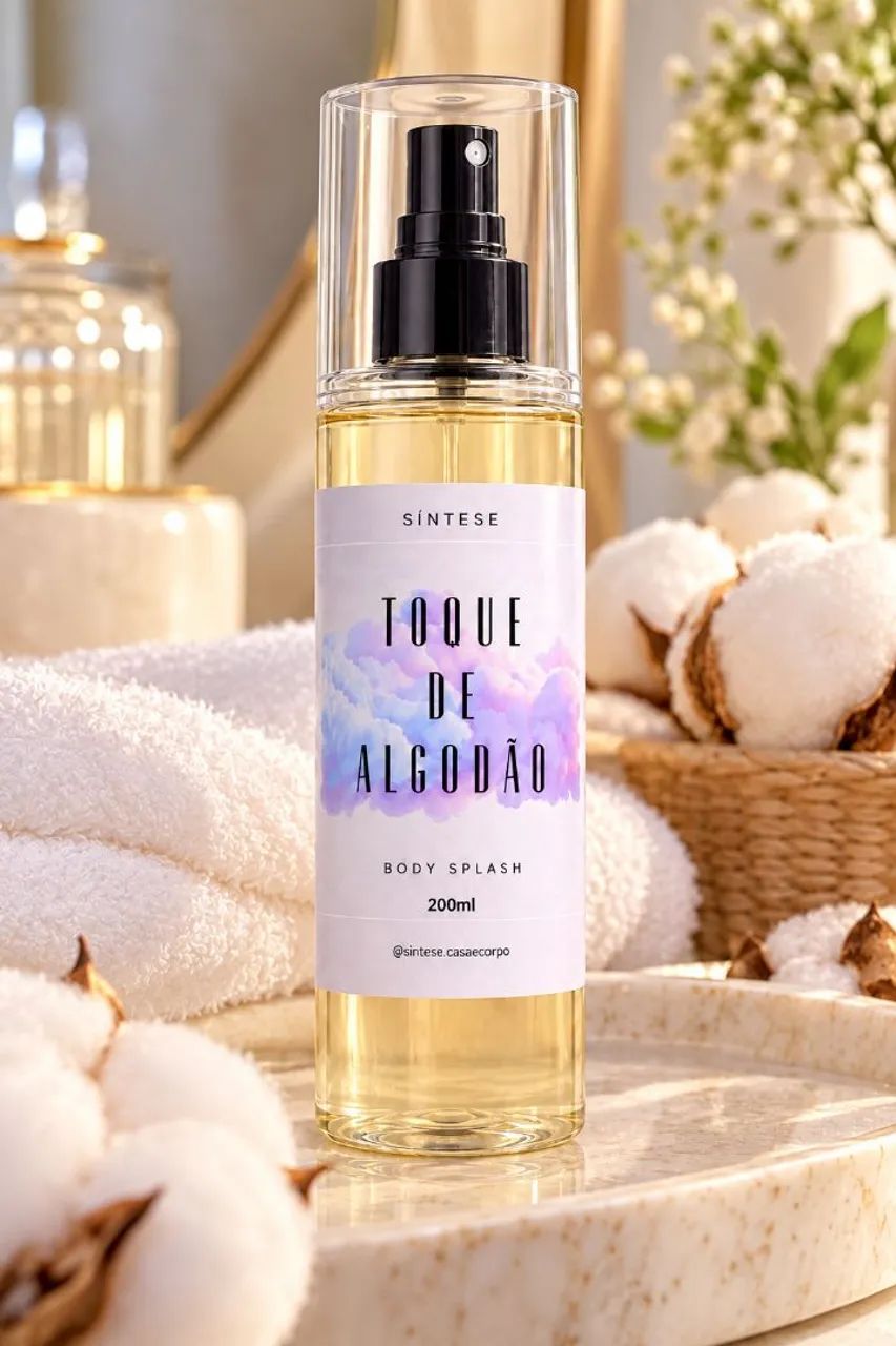 BODY SPLASH TOQUE DE ALGODÃO 200ML - Foto 3