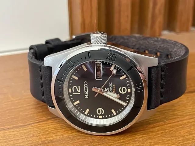 Relógio Seiko Automático Vidro Safira 41mm Zero Sem Uso - Foto 4