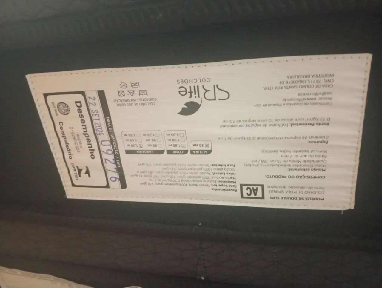 Cama SR Life Double Slim com Base Box - Foto 5
