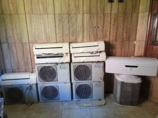 AR CONDICIONADO MIDEA SPLIT AICY 9OOO BTU E ELETROLUX 18000