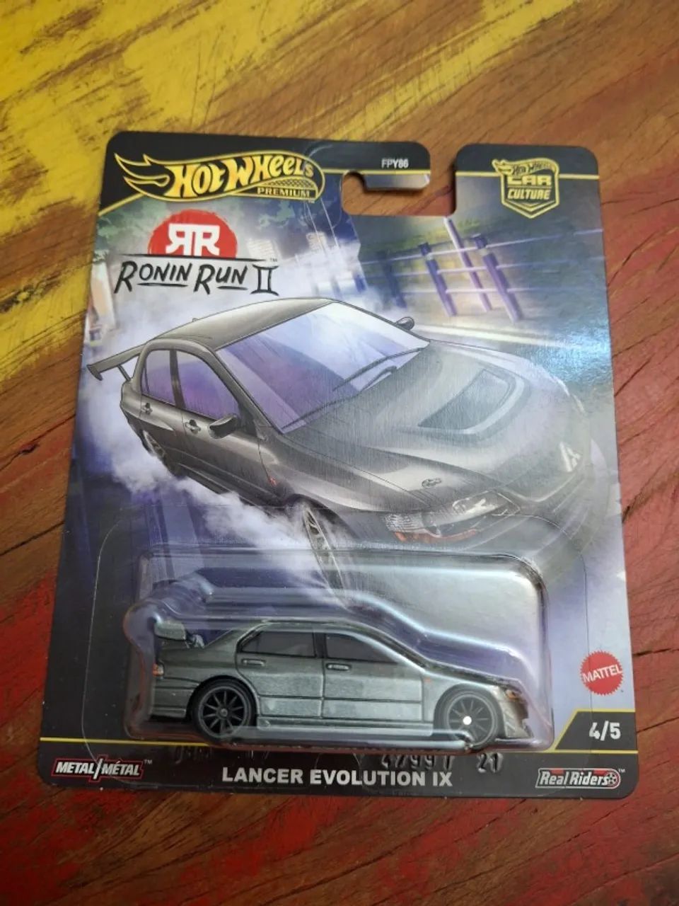 Hot Wheels 2025 Premium Car Culture Ronin Run 2 Lancer Evolution Ix - Foto 5