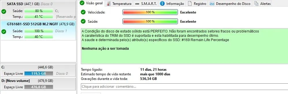 SSD M.2 2280 512GB - Foto 2