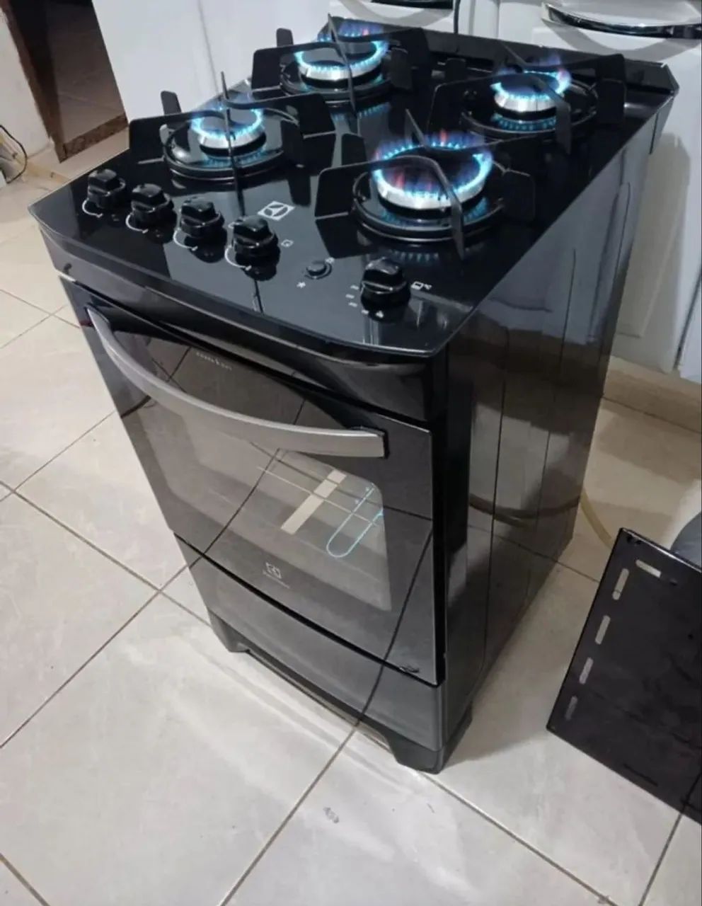 Fogão Mesa De vidro  - Foto 3