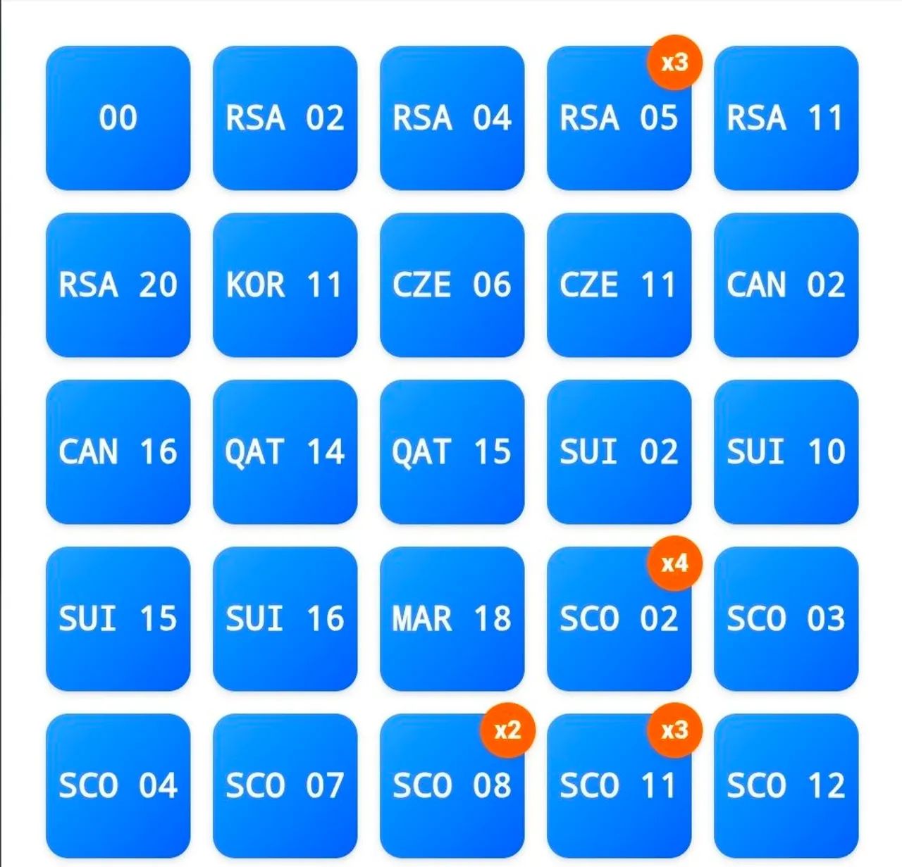 Figurinhas da copa de 2026
