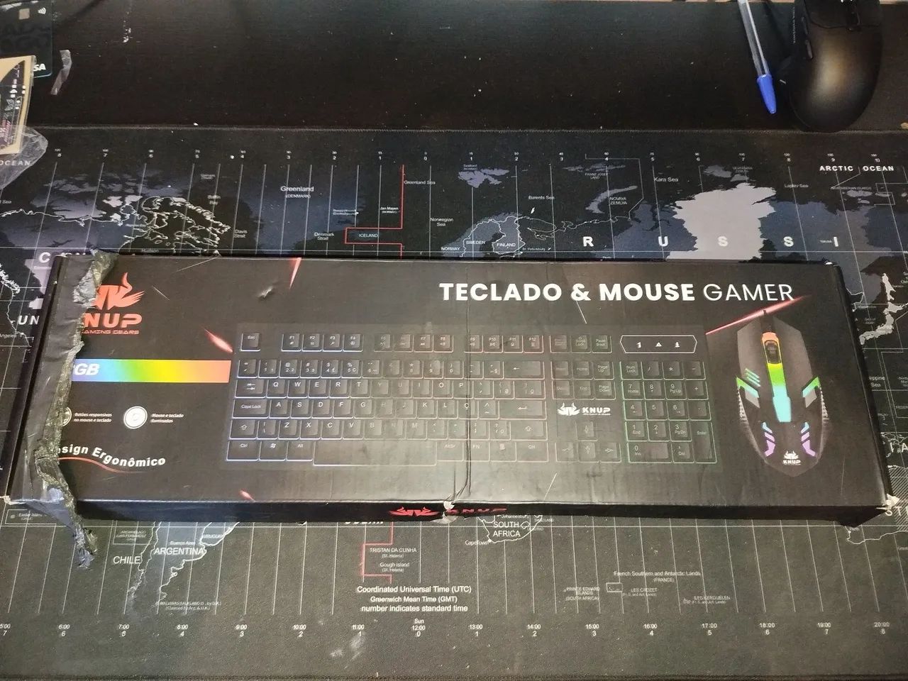 Kit mouse e teclado 