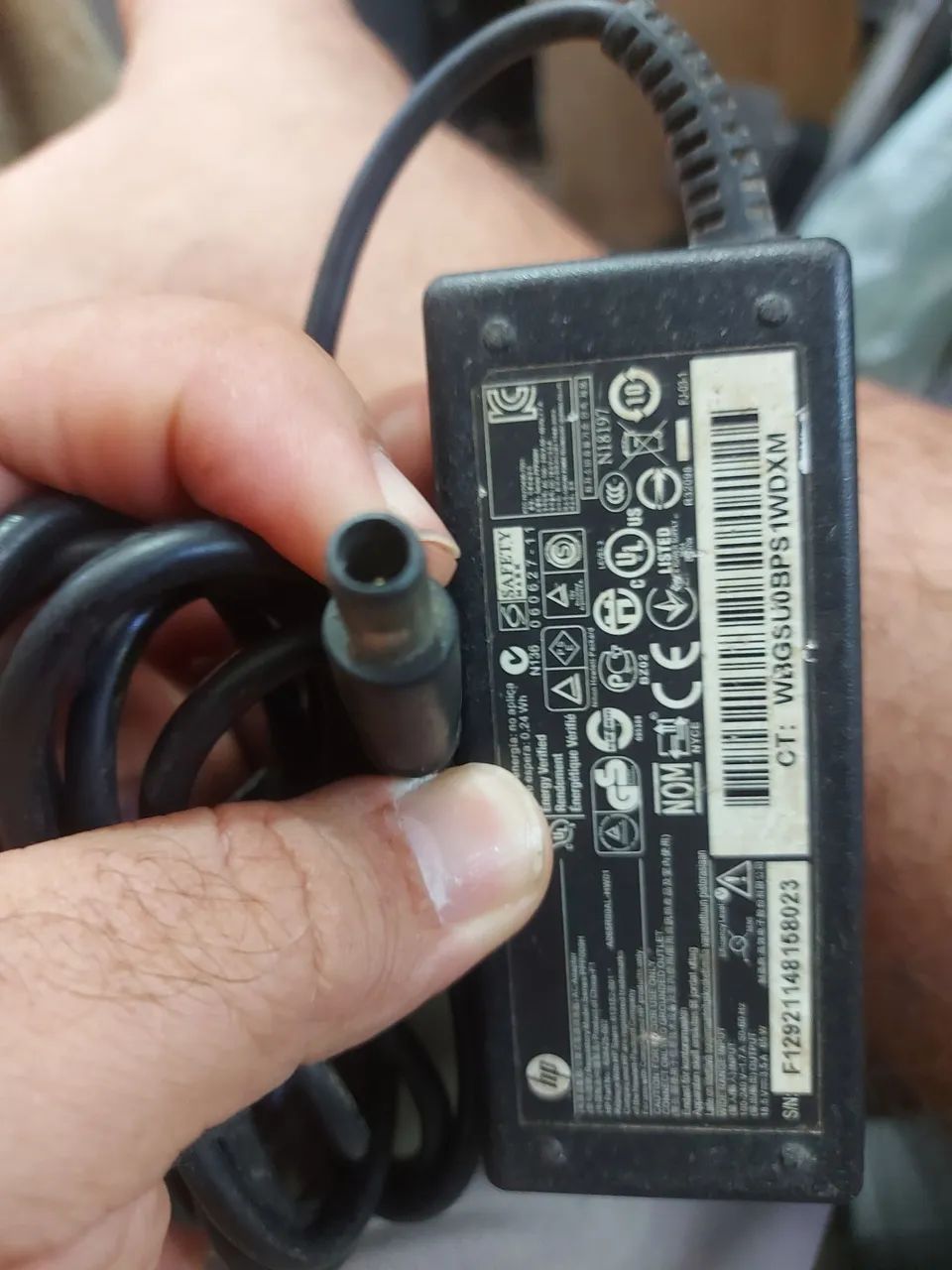 CARREGADOR NOTEBOOK HP DO BOCAO