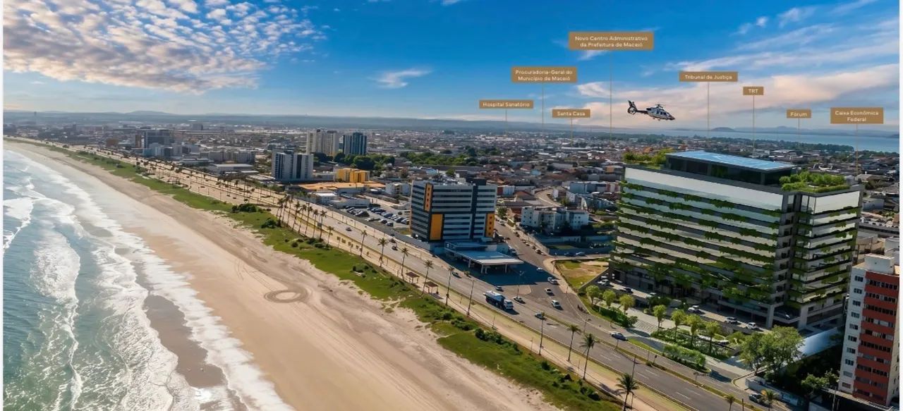 VENDO em Maceió Empresarial à beira mar - Avenida da Paz  - Foto 2