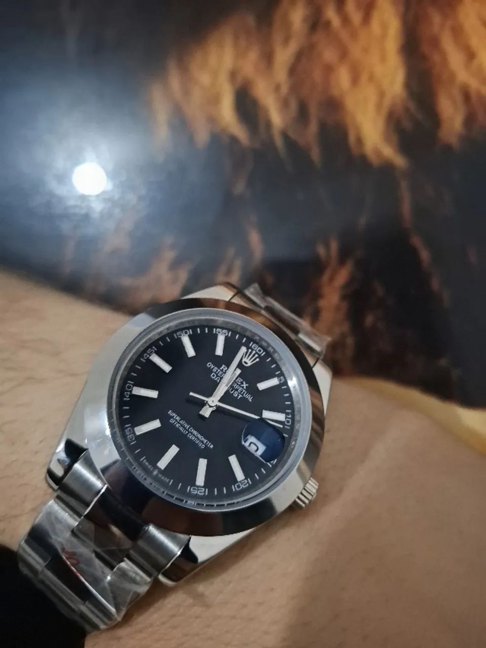Relogio ROLEX DATEJUST AUTOMÁTICO  PULSEIRA OYSTER  - Foto 3