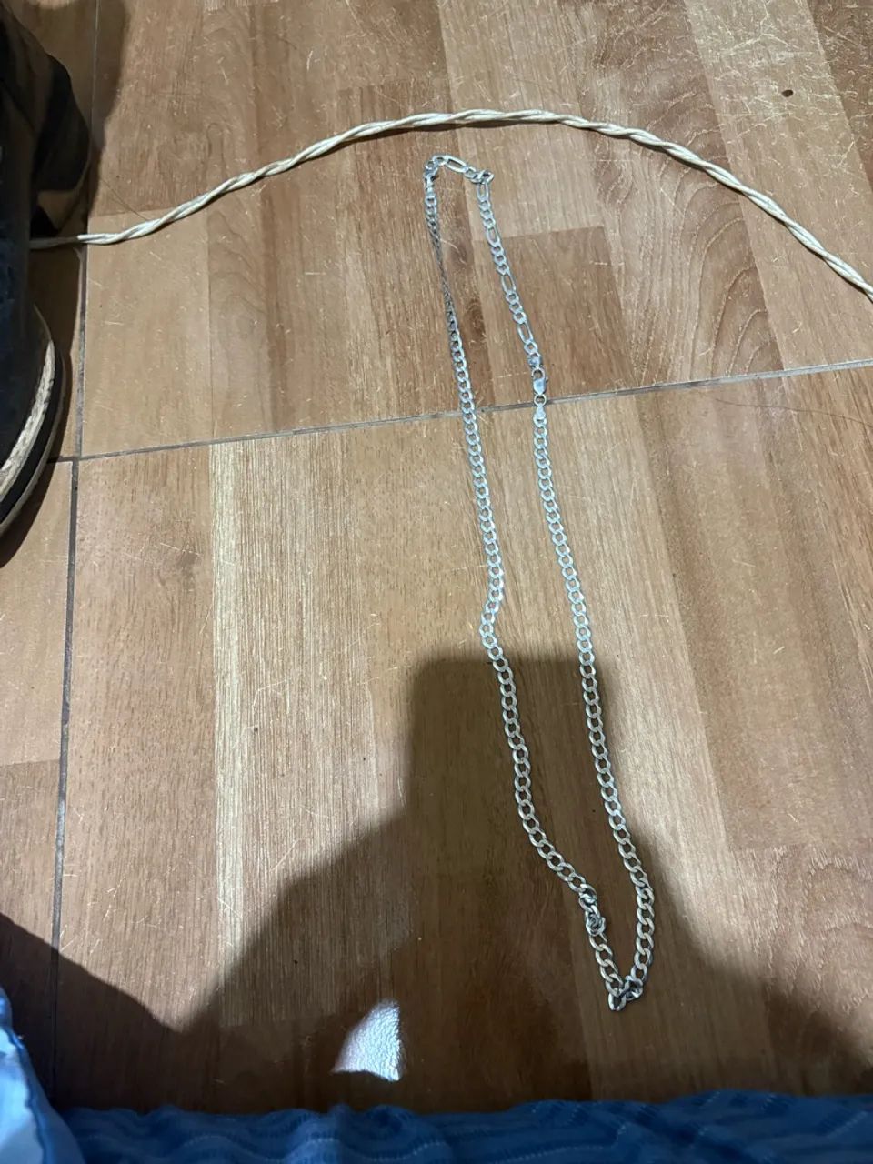 vendo prata 8mm pescoço,8mm pulso,6mm pescoço e pingente tio patinhas  - Foto 4