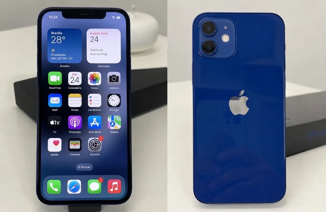 iPhone 12 Azul Excelente 