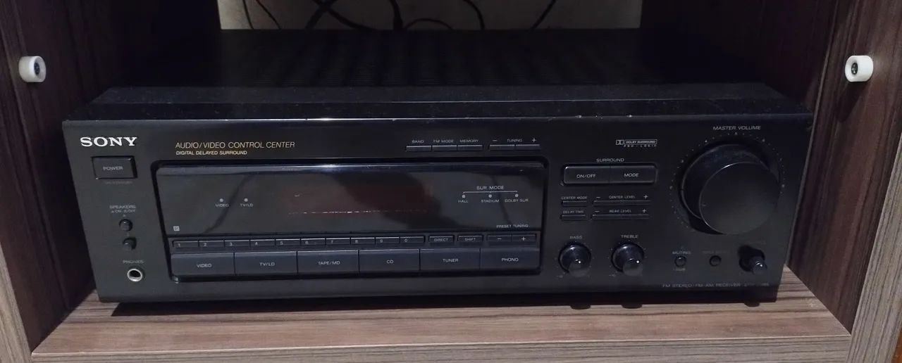 Receiver Amp. com Phono SONY STR-D565