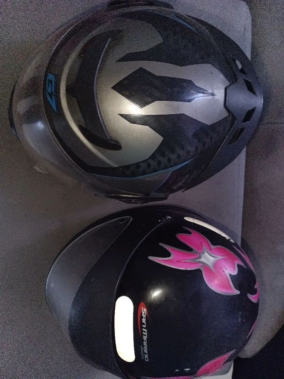 Capacetes motociclista 