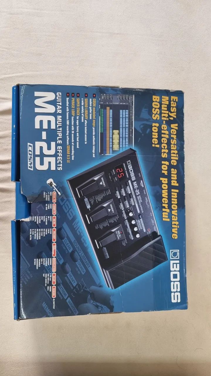 Pedaleira ME -25 BOSS