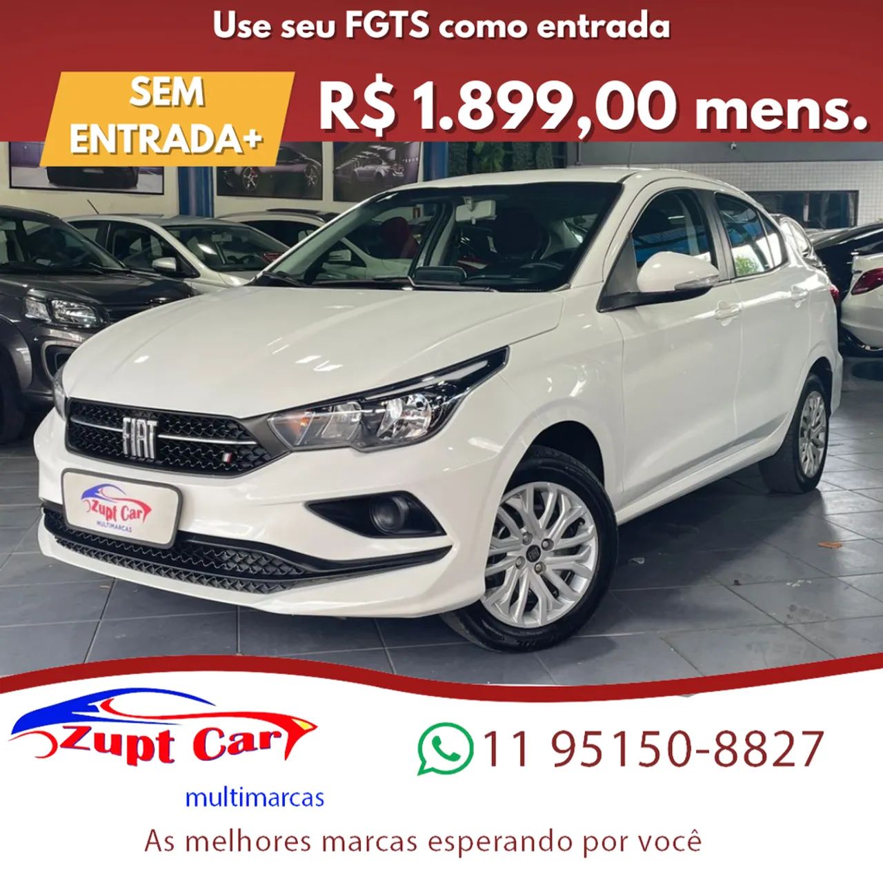 Fiat Cronos Drive 1.3 8V Flex 2024