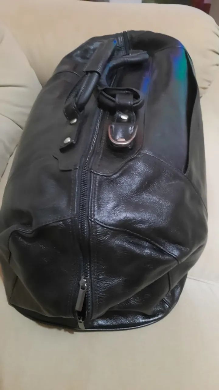 Bolsa de couro legitima - Foto 2