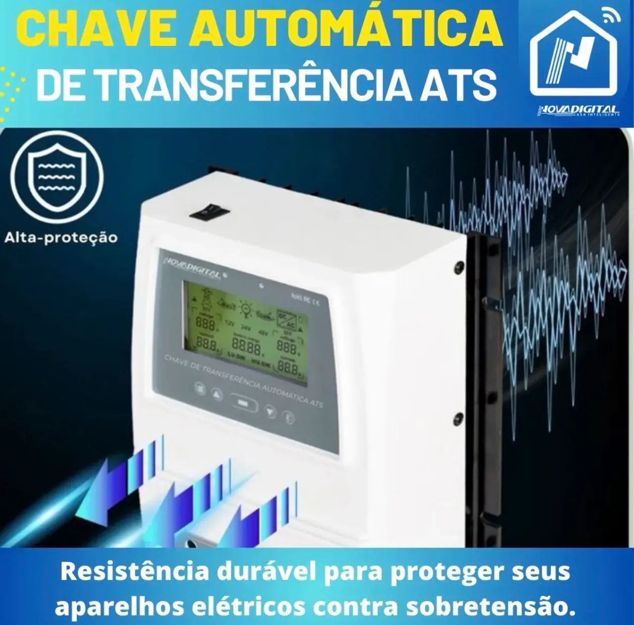 Chave automática de transferência ats - Foto 6