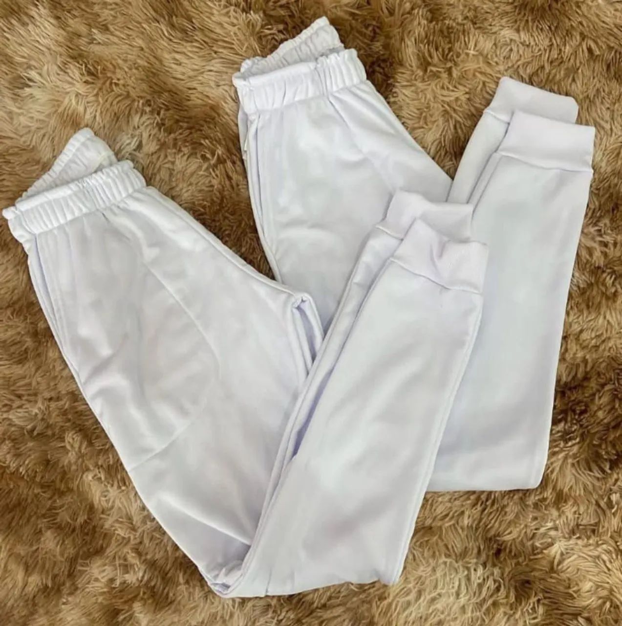 CALÇA BRANCA DE ABRIGO TÉRMICA - Foto 2