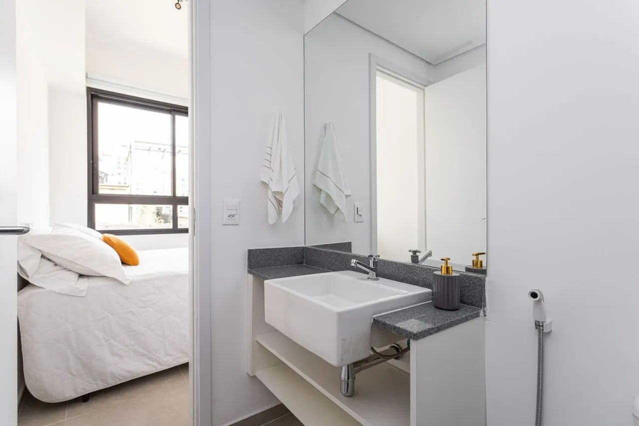 Apartamento com 1 Quarto para alugar, 18m² - Centro - Foto 3