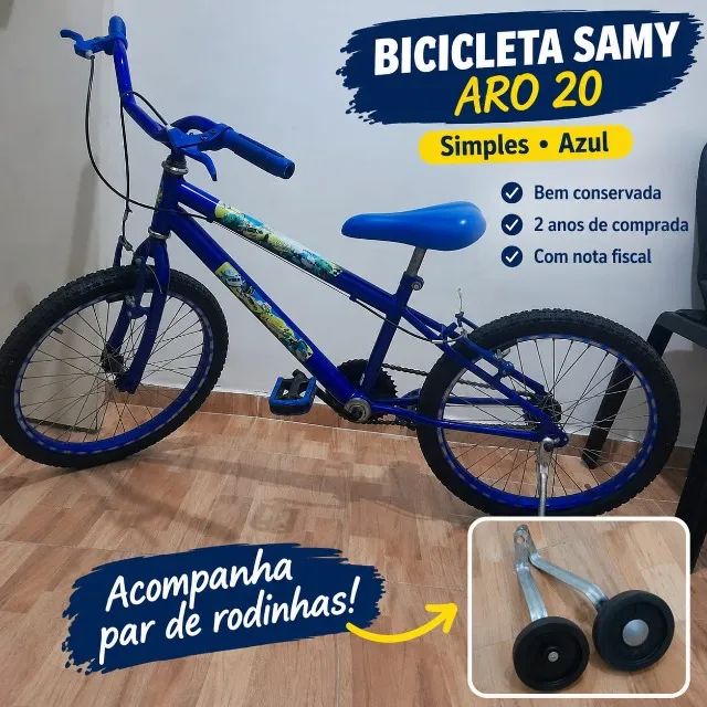VENDO BICICLETA SAMY ARO 20 